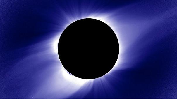 日食照片由美国国家科学基金会提供